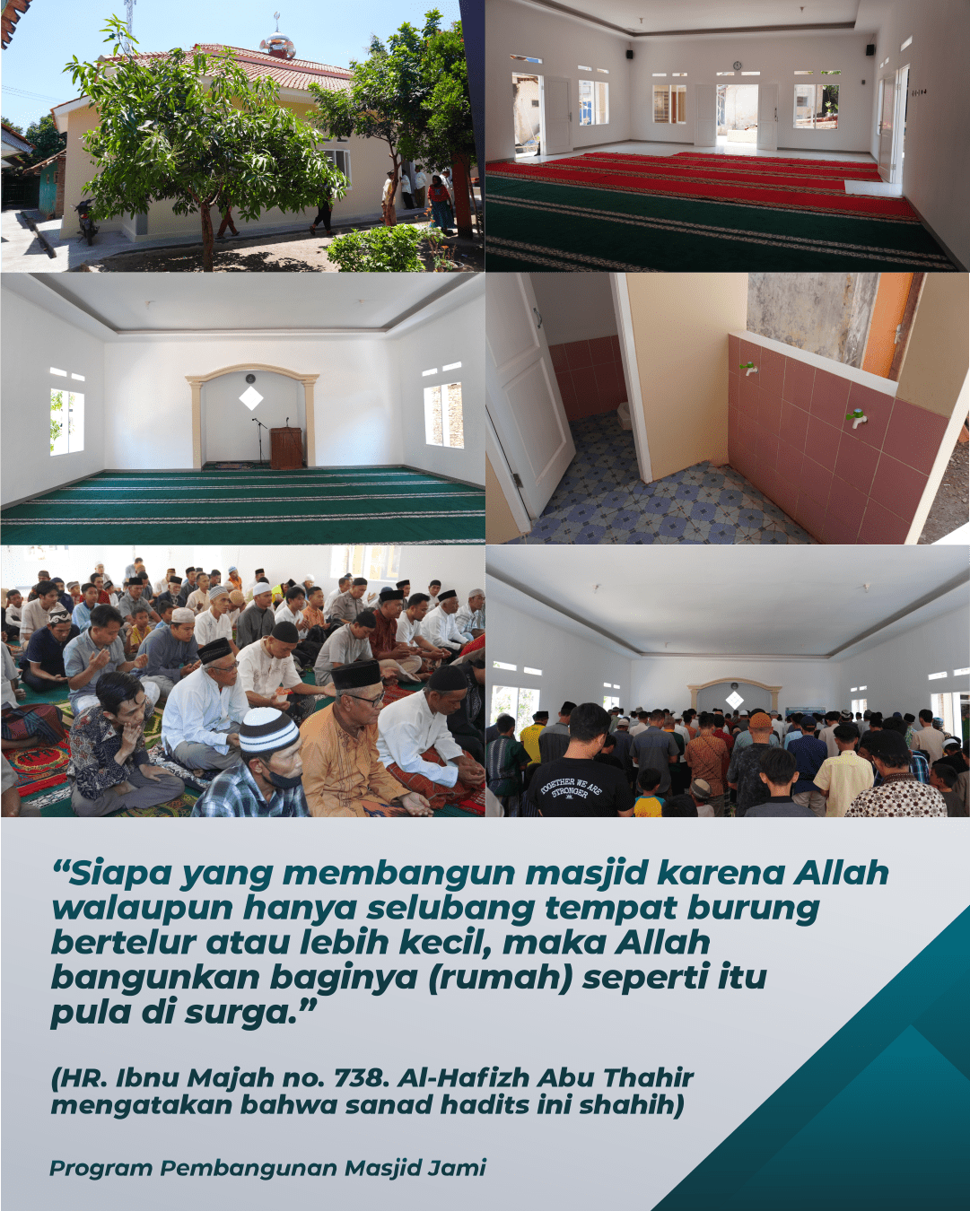 Peresmian Masjid 633 : Pancarkan Cahaya Keimanan